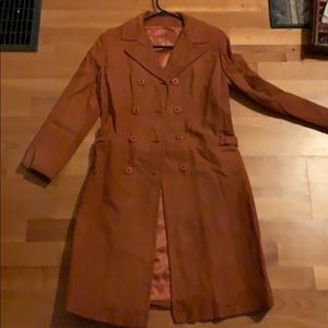 Vintage Double Breasted Coat Size 8